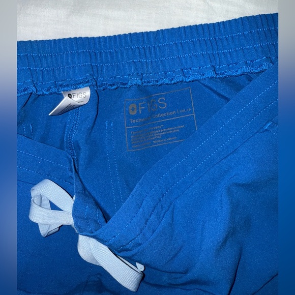 Figs Royal Blue Yola Scrub Pants XXL/P - Picture 4 of 6